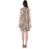 CAPITOLLIUM - VESTIDO COCOON CAMUFLADO - VERDE