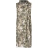 CAPITOLLIUM - VESTIDO COCOON CAMUFLADO - VERDE