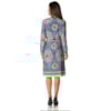 CAPITOLLIUM - VESTIDO MALHA ESTAMPA MANDALA - VERDE