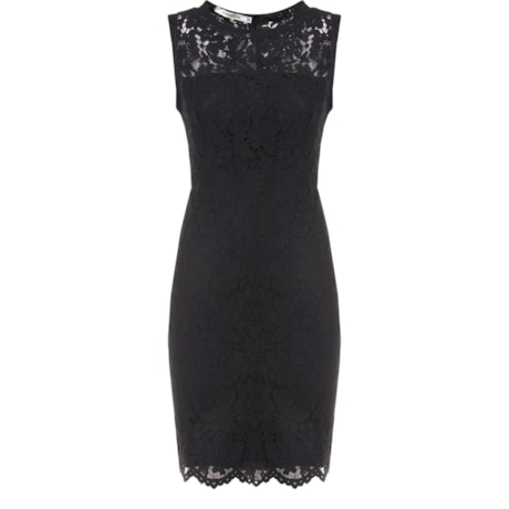 CAPITOLLIUM - VESTIDO RENDA COM LAÇOS COSTAS - PRETO