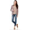 CARDIGAN TRICOT BÁSICO PUCCINI DECOTE V - KHAKI CARDIGAN TRICOT BÁSICO PUCCINI DECOTE V - KHAKI