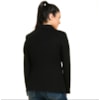 CASACO 3/4 DETALHE PESPONTO GOLA ESPORTE  - PELETERIA CORDEIRO - PRETO CASACO 3/4 DETALHE PESPONTO GOLA ESPORTE  - PELETERIA CORDEIRO - PRETO