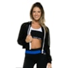 CASACO CROPPED WALK TRENDY  COM CAPUZ WT MANGA LONGA - MARINHO CASACO CROPPED WALK TRENDY  COM CAPUZ WT MANGA LONGA - MARINHO