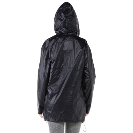 CASACO  QUEBRA - VENTO WALK TREND 7/8 COM CAPUZ - PRETO