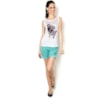 CHARI - REGATA MALHA A SILK PUG - BRANCO CHARI - REGATA MALHA A SILK PUG - BRANCO