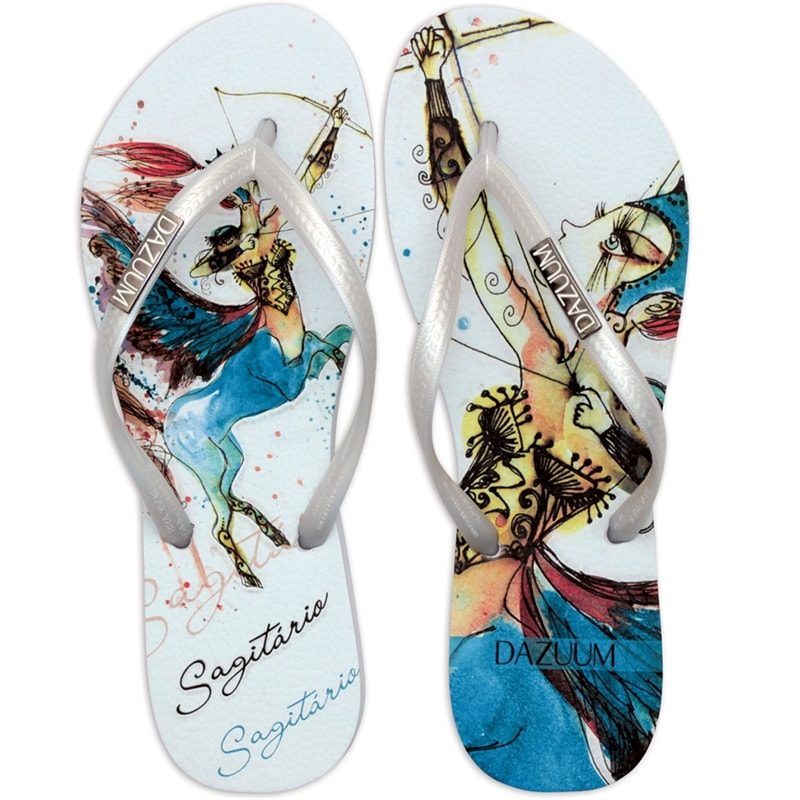 CHINELO ESTAMPADO HORÓSCOPO - SAGITÁRIO