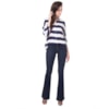 CHOELET - CAMISA LISTRADA MANGA RAGLAN - MARINHO