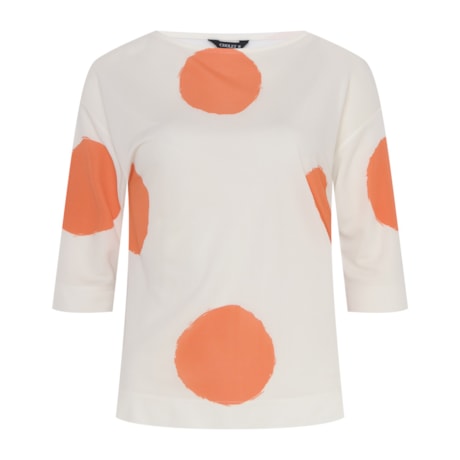 CHOLET - BLUSA DE MANGA CURTA JERSEY LARANJA CHOLET - BLUSA DE MANGA CURTA JERSEY LARANJA
