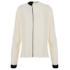 CHOLET - BLUSA MANGA LONGA COM VIES OFF WHITE CHOLET - BLUSA MANGA LONGA COM VIES OFF WHITE