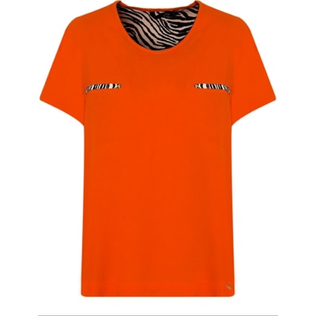 CHOLET - BLUSA T - LARANJA