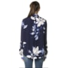 CHOLET - CAMISA ESTAMPA FLORAL PUNHO LISTRADO - MARINHO CHOLET - CAMISA ESTAMPA FLORAL PUNHO LISTRADO - MARINHO