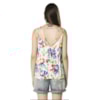 CHOLET - REGATA CREPE FLORAL DECOTE STRAPPY - OFF WHITE