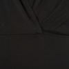 CHOLET - VESTIDO JERSEY BUSTO PREGAS - PRETO
