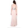 CHOLET - VESTIDO LONGO PAETE C/ CINTO DE PEDRAS - BEGE CHOLET - VESTIDO LONGO PAETE C/ CINTO DE PEDRAS - BEGE