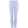CHOPPER - CALÇA JEANS COLOR CINTURA ALTA COM LYCRA - AZUL CLARO CHOPPER - CALÇA JEANS COLOR CINTURA ALTA COM LYCRA - AZUL CLARO
