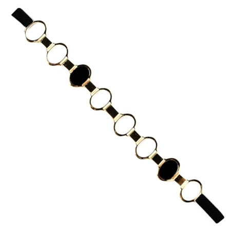 CINTO  ELASTICO  CAPITOLLIUM  COM REGULAGEM . - PRETO