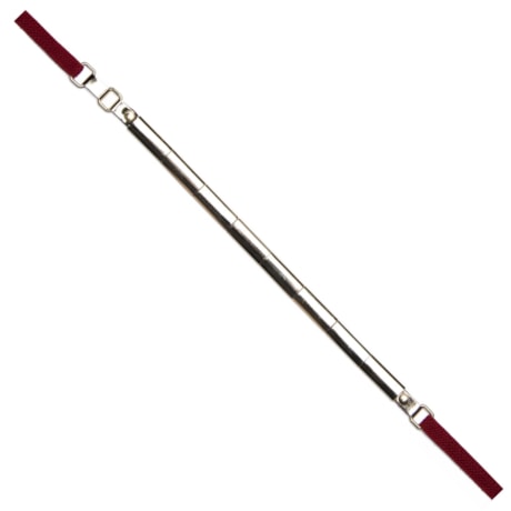 CINTO ELÁSTICO CAPITOLLIUM FIVELA  FINA DOURADA - VERMELHO