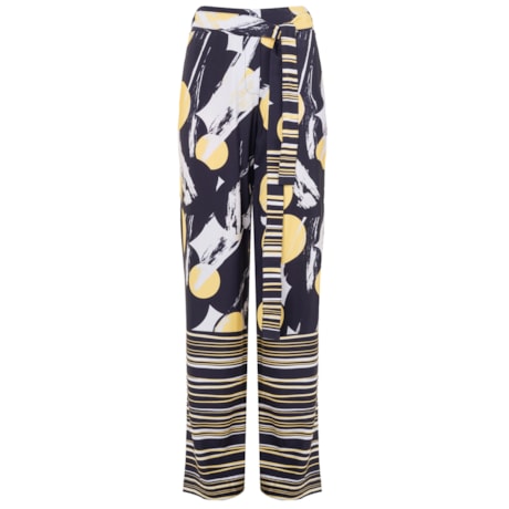 CLEO AIDAR - CALÇA ESTAMPADA CIRCULOS CLEO AIDAR - CALÇA ESTAMPADA CIRCULOS