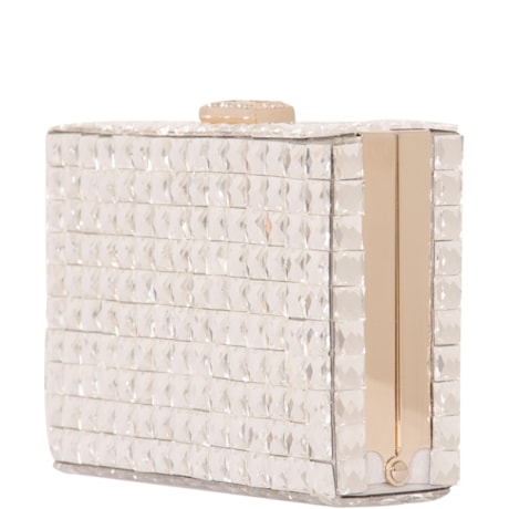 CLUTCH ACRÍLICO BRILHOS - CRISTAL