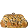 CLUTCH BAG SNAKE COLOR - AMARELO