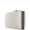 CLUTCH CAPITOLLIUM MALHA STRASS - PRATA