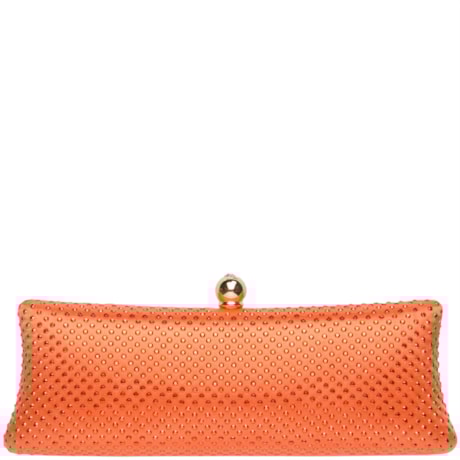 CLUTCH COLOR METAL - PAPAYA