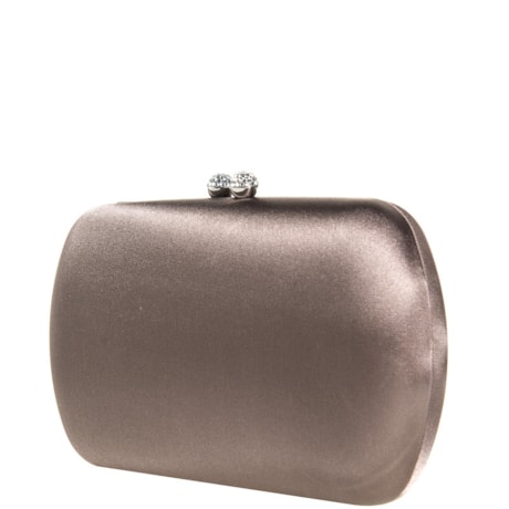 CLUTCH DONNA BRASIL CETIM CRISTAIS AUSTRÍACOS NO FECHO - FENDI