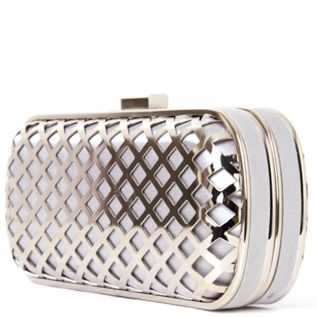 CLUTCH GRADE  METAL VAZADO - PRATA