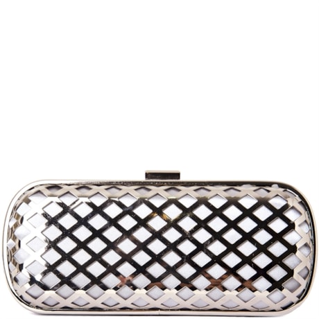 CLUTCH GRADE  METAL VAZADO - PRATA
