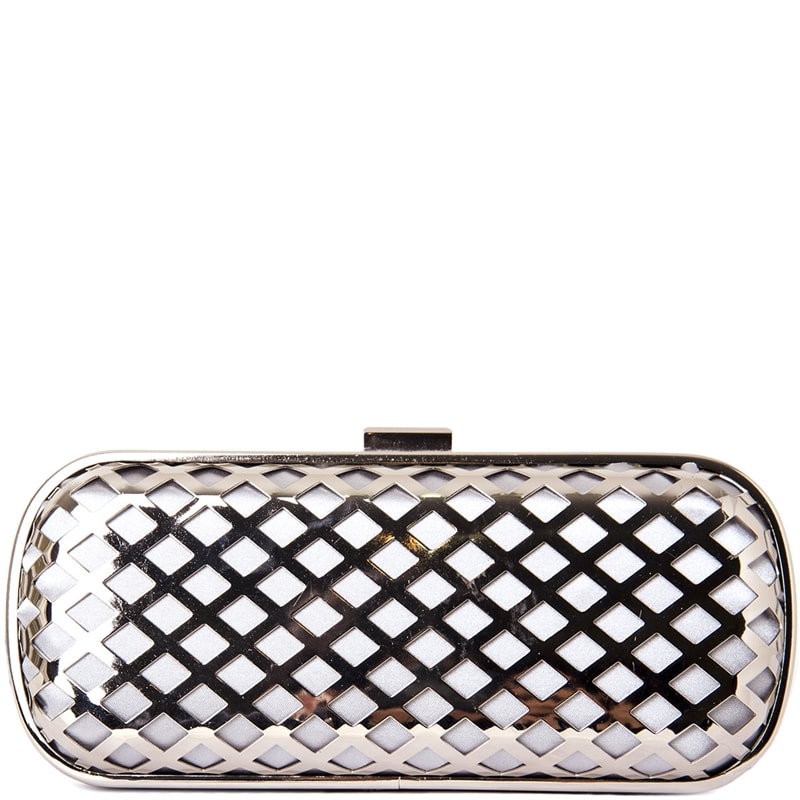 CLUTCH GRADE  METAL VAZADO - PRATA
