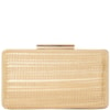 CLUTCH LISA GRANDE FRENTE CORRENTE - DOURADO