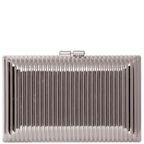 CLUTCH METAL ONDULAÇÕES - PRETO