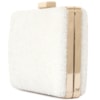 CLUTCH MIÇANGAS FECHO DOURADO - BRANCO