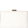 CLUTCH MIÇANGAS FECHO DOURADO - BRANCO