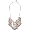 COLAR CASHMERE C/ MOEDAS - PRATA VELHA