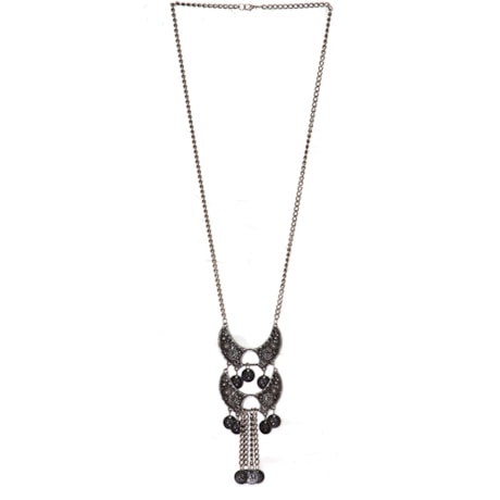 COLAR DUAS VOLTAS CORRENTES/ MEDALHAS - ONIX