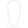 COLAR LONGO CAPITOLLIUM PÉROLAS MISTAS - DOURADO