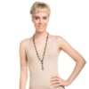 COLAR MARCIELLI RODRIGUES  DE CONTAS E TASSEL - PRETO