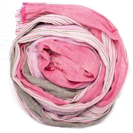 CONTORNOS - ECHARPE ITALIANA BASICA - ROSA