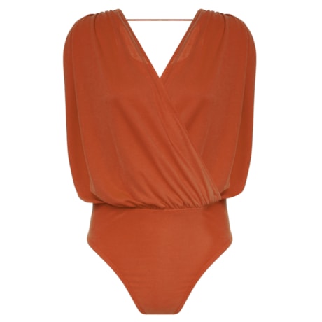 DIMY - BODY COM BUSTO TRANSPASSADO - TERRACOTA DIMY - BODY COM BUSTO TRANSPASSADO - TERRACOTA