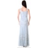 DORINHA GUIMARÃES - VESTIDO DE FESTA TULE BORDADO FLOWERS - AZUL CLARO