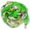 ECHARPE TOQUE DE SEDA BARRAADA CASHMERE - VERDE