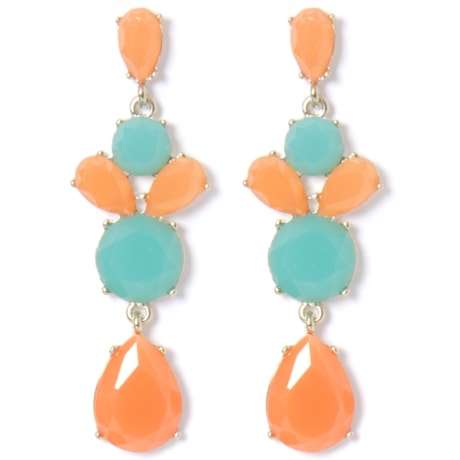 EXPRESS BIJOUX - BRINCO COLOR TREND - PRETO