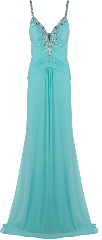 vestidos drapeados longos