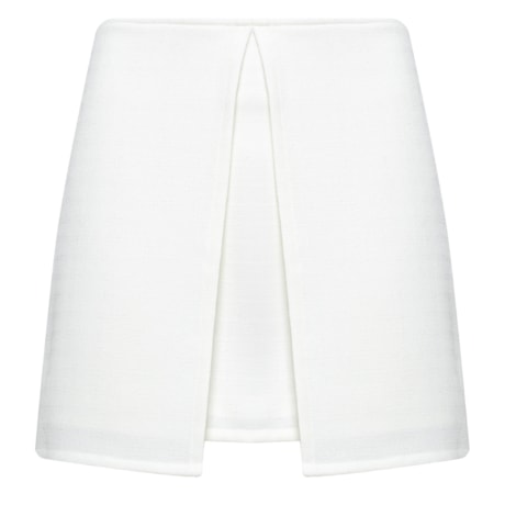 FELINI - SAIA CURTA OFF-WHITE ALFA FELINI - SAIA CURTA OFF-WHITE ALFA