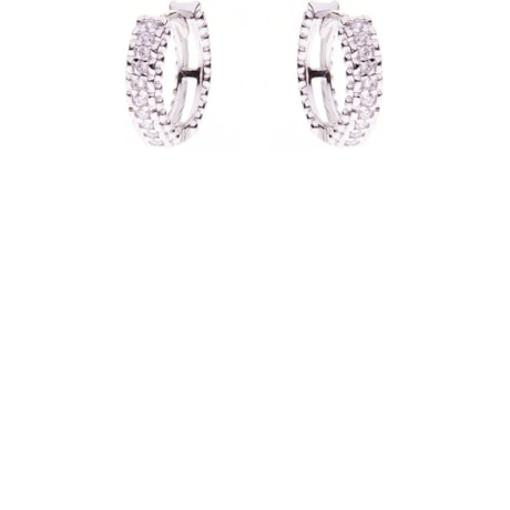 GUYMY - BRINCO FOLHEADO A OURO CLICK MICRO ZIRCÔNIA - PRATA/OFF WHITE GUYMY - BRINCO FOLHEADO A OURO CLICK MICRO ZIRCÔNIA - PRATA/OFF WHITE