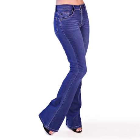 ITS&CO - Calça Jeans Flare Light Blue