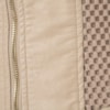 JAQUETA ALPELO SUEDE COM DETALHE TELA - OFF WHITE