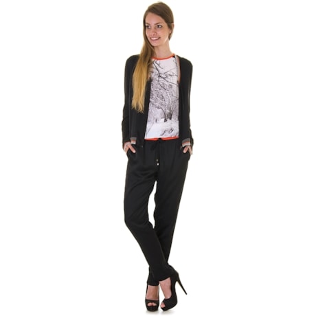JAQUETA BOMBER - PRETO