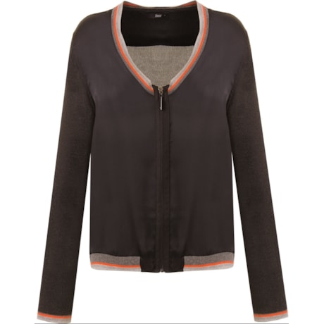 JAQUETA BOMBER - PRETO